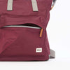 ROKA London Bantry B Recycled Canvas Bag - Plum | Yarn Worx