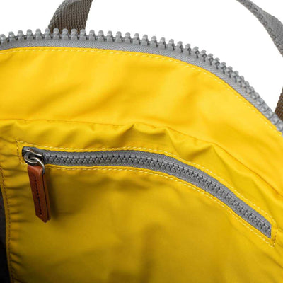 ROKA London Bantry B Recycled Nylon Bag - Mustard | Yarn Worx