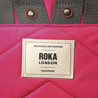 ROKA London Bantry B Recycled Nylon Bag - Sparkling Cosmo | Yarn Worx