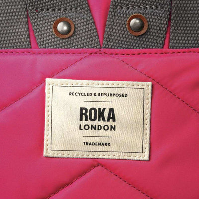 ROKA London Bantry B Recycled Nylon Bag - Sparkling Cosmo | Yarn Worx