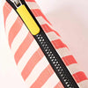 ROKA London - Carnaby XL Crossbody Bag in Coral Stripe | Yarn Worx
