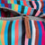 ROKA London Kennington B Crossbody Recycled Canvas Bag - Multi Stripe | Yarn Worx