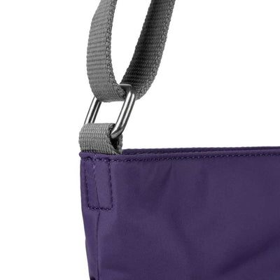 ROKA London Kennington B Crossbody Recycled Nylon Bag - Muberry | Yarn Worx