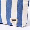 ROKA London - Maida Vale Medium Pouch in Denim Stripe | Yarn Worx
