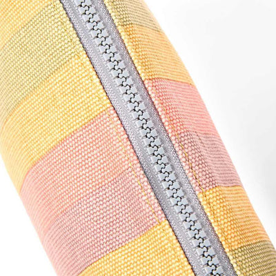ROKA London - Maida Vale Medium Pouch in Faded Multi Stripe | Yarn Worx