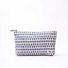 ROKA London - Maida Vale Medium Pouch in Denim Rain Indigo | Yarn Worx