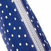 ROKA London - Maida Vale Medium Pouch in Navy Polka Dot | Yarn Worx