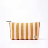 ROKA London - Maida Vale Medium Pouch in Rose Gold Stripe | Yarn Worx