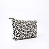 Leopard print pouch on a white background | Yarn Worx