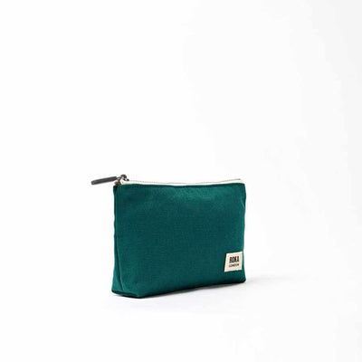 ROKA London - Maida Vale Medium Pouch in Teal | Yarn Worx