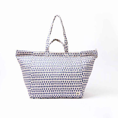 Patterned tote bag on a white background | Yarn Worx