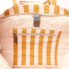 ROKA - Marylebone Tote Bag in Rose Gold Stripe