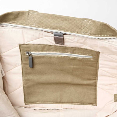 ROKA - Large Marylebone Tote Bag in Taupe | Yarn Worx