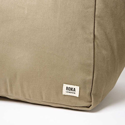 ROKA - Large Marylebone Tote Bag in Taupe | Yarn Worx