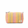 Maygrove Wash Bag in Faded Multi Stripe | Yarn Worx