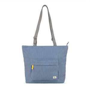 ROKA London Trafalgar B Recycled Canvas Tote Bag - Hickory | Yarn Worx