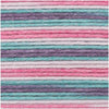 Rico - Baby Cotton Soft Print DK - 50g shown in colourway 020 Pink Turquoise | Yarn Worx