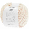 Rico - Luxury Cotton Silk Cashmere DK - 50g - 007 Ivory | Yarn Worx