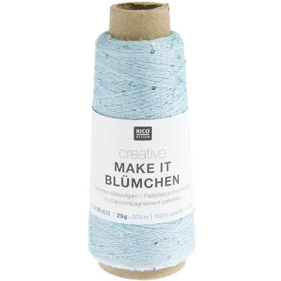 Rico - Creative Make it Blümchen - 25g - 003 Aqua | Yarn Worx