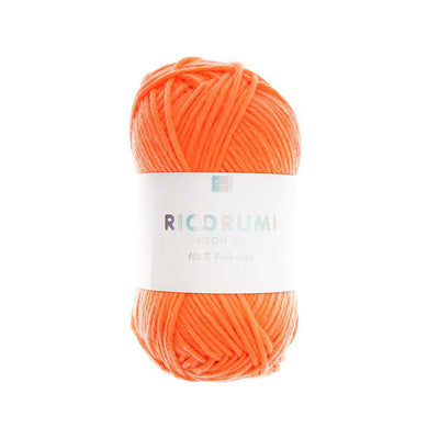 Rico - Ricorumi DK - Neons - 25g - colour 001 Orange | Yarn Worx