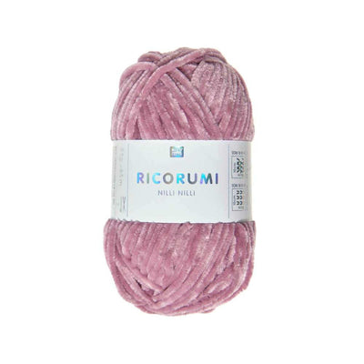 Rico Ricorumi Nilli Nilli Plushy DK - 25g in colour 010 Berry | Yarn Worx