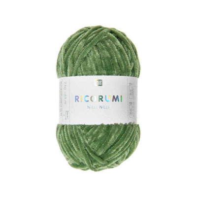 Rico Ricorumi Nilli Nilli Plushy DK - 25g in colour 019 Green | Yarn Worx