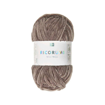 Rico Ricorumi Nilli Nilli Plushy DK - 25g in colour 023 Nougat | Yarn Worx