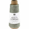 Rico - Creative Make it Blümchen - 25g in colour 019 Silver which has a slightly green tint to it | Yarn Worx