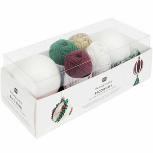 Rico - Ricorumi Golden Christmas Baubles Kit | Yarn Worx