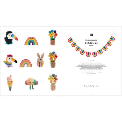 Rico - Ricorumi Rainbow Crochet Pattern Book | Yarn Worx