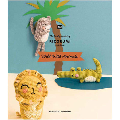 Rico - Ricorumi Wild Wild Animals Crochet Pattern Book | Yarn Worx