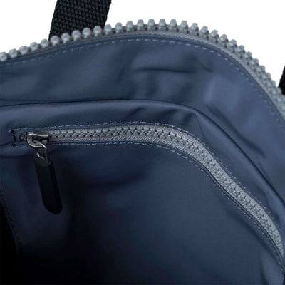 ROKA London Black Label Bantry B Recycled Nylon Bag - Burnt Blue | Yarn Worx
