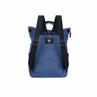 ROKA London Black Label Canfield B Medium Recycled Canvas Bag - Pacific | Yarn Worx