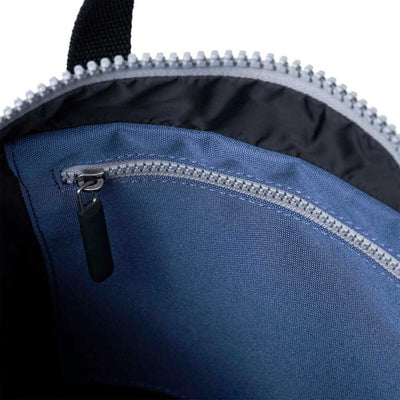 ROKA London Black Label Canfield B Medium Recycled Canvas Bag - Pacific | Yarn Worx