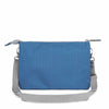 ROKA London Carnaby Crossbody XL Recycled Canvas Bag - Denim Mid Wash | Yarn Worx