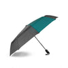 ROKA London Waterloo Umbrella - Black / Teal | Yarn Worx