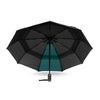 ROKA London Waterloo Umbrella - Black / Teal | Yarn Worx