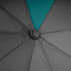 ROKA London Waterloo Umbrella - Black / Teal | Yarn Worx
