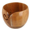 Scheepjes Yarn Bowl - Teak Wood | Yarn Worx