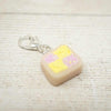 Handmade Polymer Clay Stitch Marker / Progress Keeper - Battenburg Cake | Yarn Worx