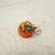 Handmade Polymer Clay Stitch Marker / Progress Keeper - Pumpkin | Yarn Worx