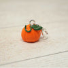 Handmade Polymer Clay Stitch Marker / Progress Keeper - Pumpkin | Yarn Worx
