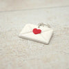 Handmade Polymer Clay Stitch Marker / Progress Keeper - Love Letter | Yarn Worx