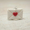 Handmade Polymer Clay Stitch Marker / Progress Keeper - Love Letter | Yarn Worx
