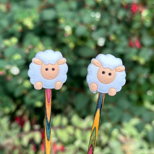 Knitting Needle holders  Sheep Stitch Stoppers – The Knitting Lounge