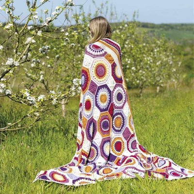 Crochet Modular Blankets - by Rachele Carmona | Yarn Worx