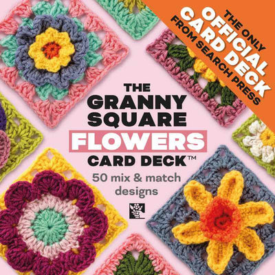 The Granny Square Flowers Card Deck - by Claire Montgomerie | Yarn Worx