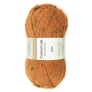 West Yorkshire Spinners - ColourLab Aran Yarn - 100g shown in colourway Biscotti Beige 1178 | Yarn Worx