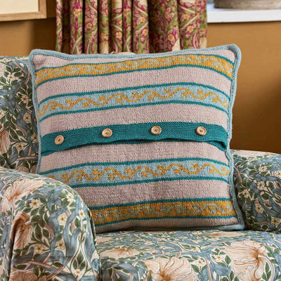 West Yorkshire Spinners - Morris DK - Grafton Knitted Cushion Kit | Yarn Worx
