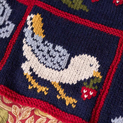 West Yorkshire Spinners - Morris DK - Strawberry Thief Knitted Blanket Kit | Yarn Worx
